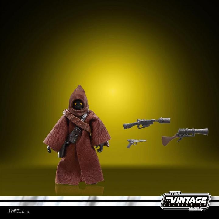Produktbild Hasbro Star Wars Episode IV Vintage Collection Playset Streets of Mos Eisley mit Jawa Action Figure