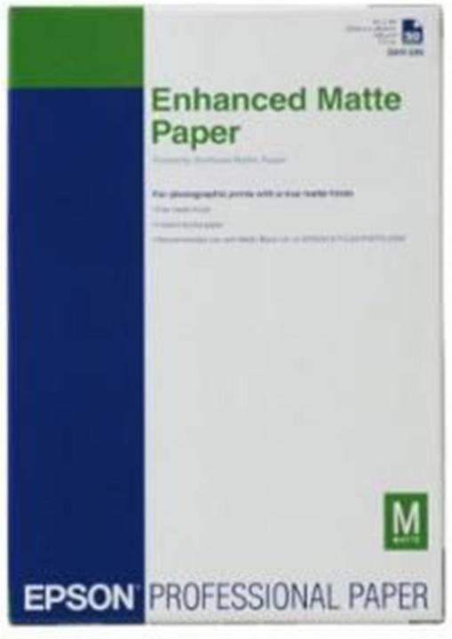 Energy Label Epson Enhanced Matte Paper, 100 sheets (192 g/m², 100 x, A3+)