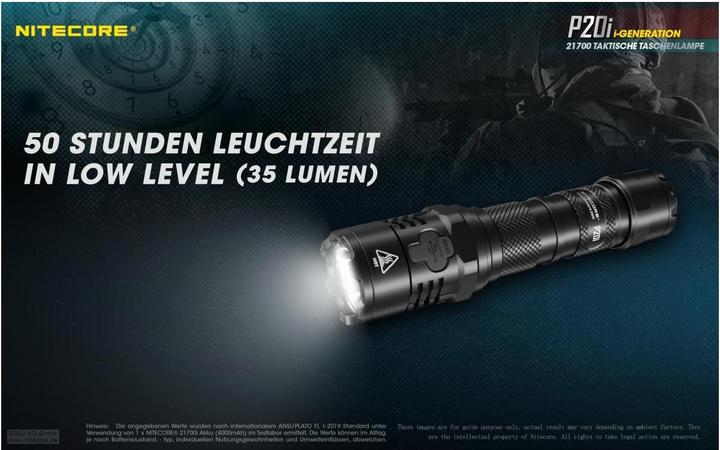 Actual product image Nitecore P20i (14.26 cm, 1800 lm)