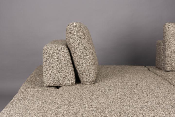 Actual product image Dutchbone Shelly Sofa Cinnamon Left Chaise Longue