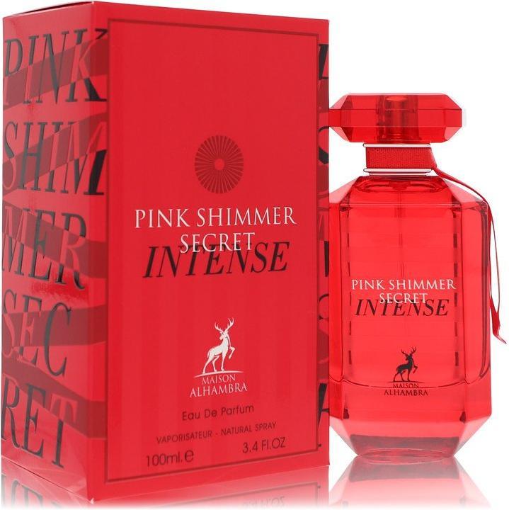 Actual product image Alhambra Pink Shimmer Secret Oud - EDP (Eau de parfum, 100 ml)