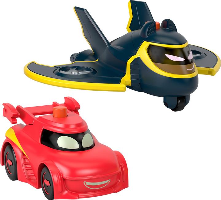 Actual product image Fisher-Price Batwheels Lichteffekt Rennautos - Redbird & Friend