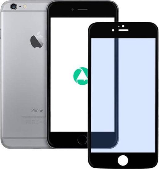 remarket.ch iPhone 6 / 6S - Tempered Glass / Panzerglas - 3D schwarz (1 Piece, Apple iPhone 6s, Apple iPhone 6)