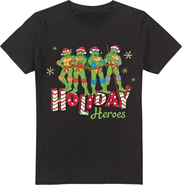 Teenage Mutant NT Holiday Heroes TShirt weihnachtliches Design (3XL)