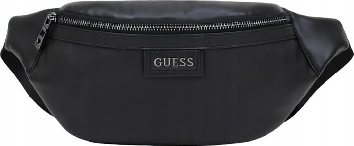Produktbild Guess Kidney, Textile Fanny Pack, Trouse Pouche, Black, 21/30 x 15 x 7.5 c