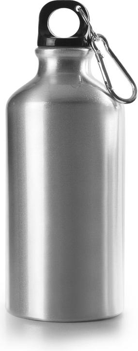 Ibili Trinkflasche silber Alpine 500 ml Tragbare und langlebige Flasche mit mattem Finish (0.50 l)