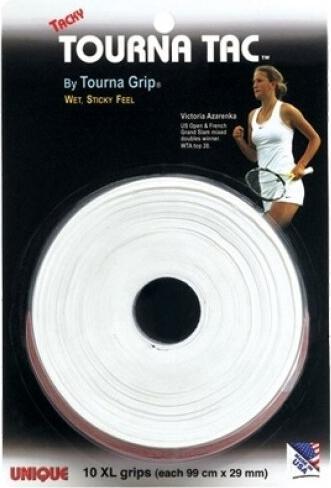 Actual product image Unique TOURNA TAC XL WHITE (10X)