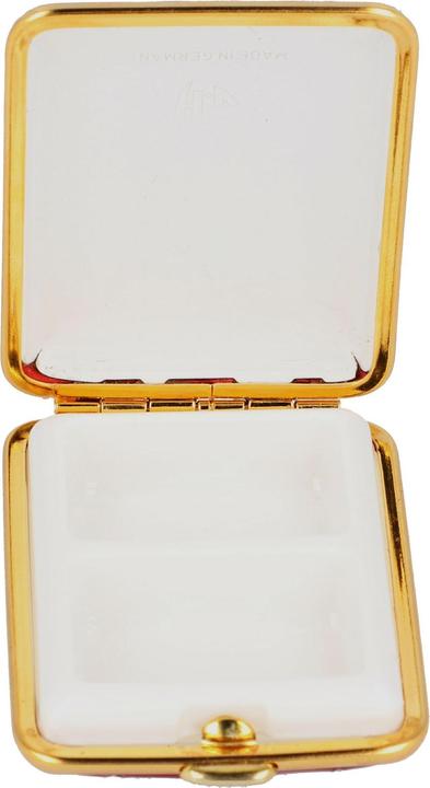 Braun Büffel Verona Pillendose Leder 6 cm