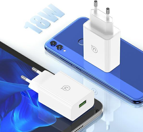 Actual product image Usams Zestaw szybkiego ład. Micro 2a 1m Fast Charging biały/white SC series(CC083) (18 W)