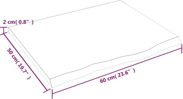 Produktbild VidaXL Emerald (60 x 50 x 2 cm)