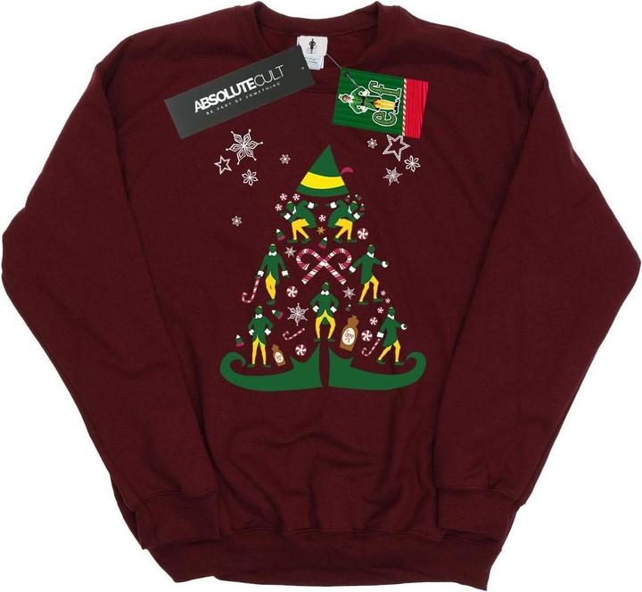 Elf Christmas Tree Sweatshirt (M)