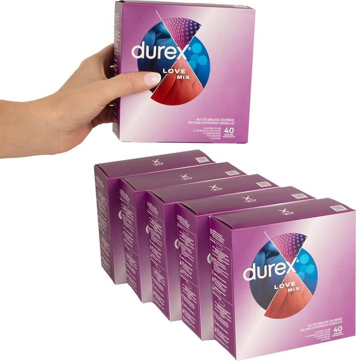 Productafbeelding Durex Love Mix 40st Paquet avantage (240 Pcs.)