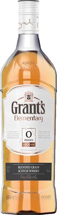 Grant's Blended Grain Whisky Elementary Oxygen (Blended Whisky, Scotch whisky, 1 x 100 cl)