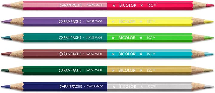 Actual product image Caran d'Ache Claim Your Style Bicolour special edition (Multicoloured, 6 x)