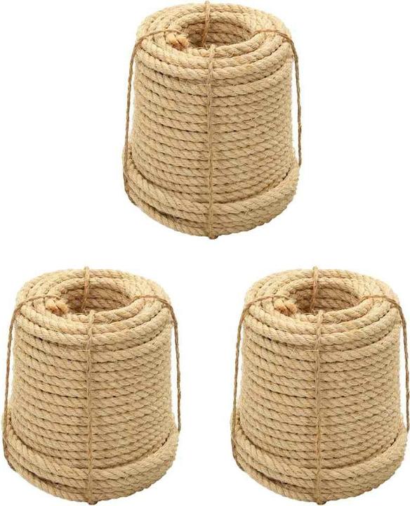 Image du produit VidaXL Cordes sisal 3 pcs. 14 mm (100 m)
