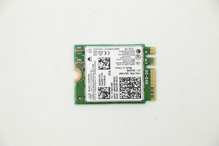 Actual product image Lenovo Wifi adapter