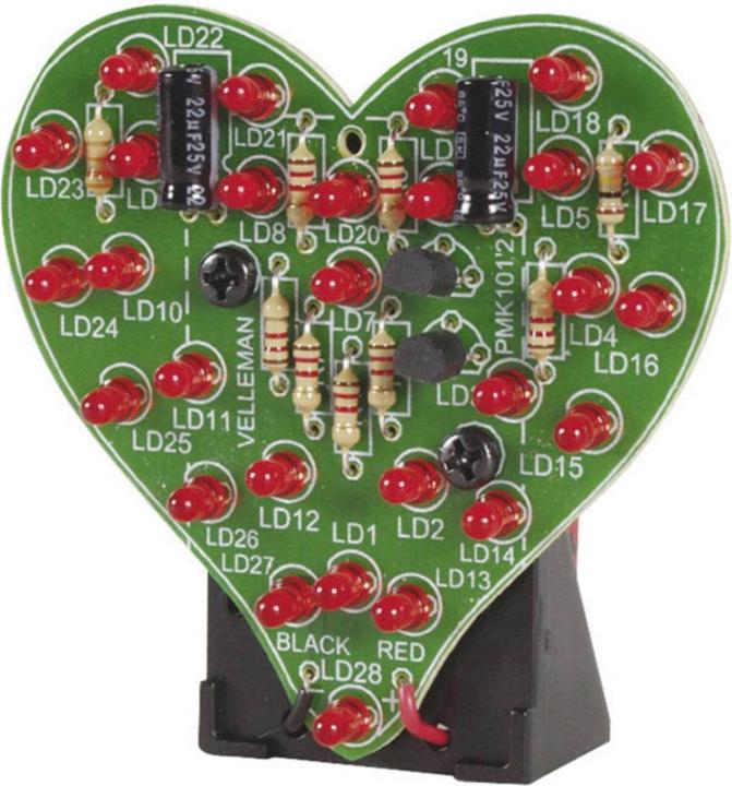 Immagine prodotto Velleman Lampeggiante LED Sweethearts