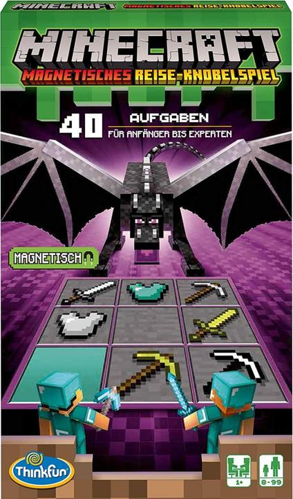 Actual product image Thinkfun Minecraft- The magnetic travel game (German)