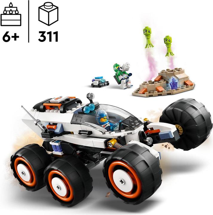 Actual product image LEGO 60431 Space Rover with Aliens (60431, LEGO City)