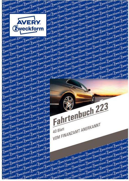 Actual product image Avery Logbook (A5, Checked, Soft cover)