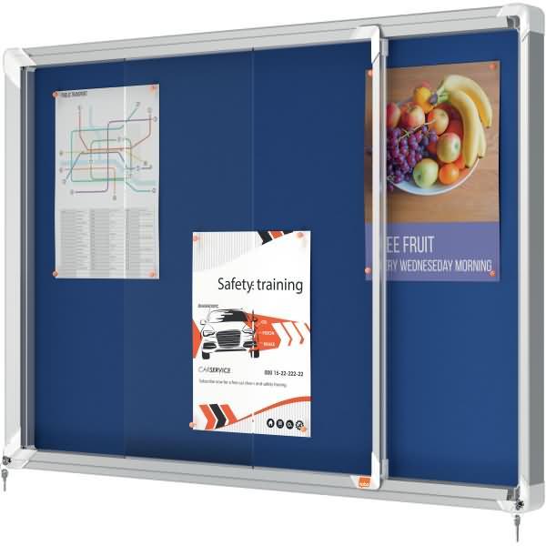 Produktbild Nobo Schaukasten Premium Plus Innenbereich Filz (Pinnwand)