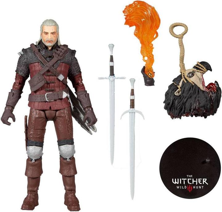 Actual product image McFarlane Action Figure The Witcher 3 : Geralt (Wolf Armor) 18 cm