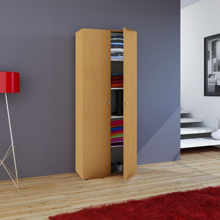 Produktbild VCM Holz Mehrzweckschrank Serie Vandol mit Drehtüren