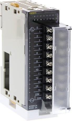 Actual product image Omron Industrial Automation Digital output module,16 relay,2A per
