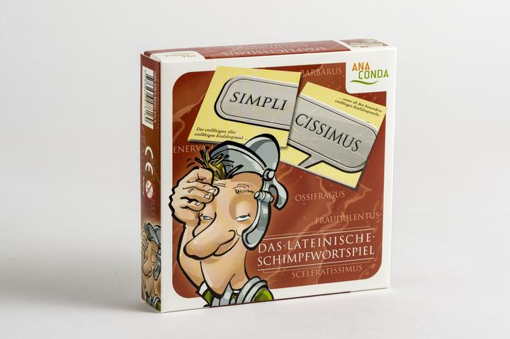Actual product image Simplicissimus The Latin swearword game (German)