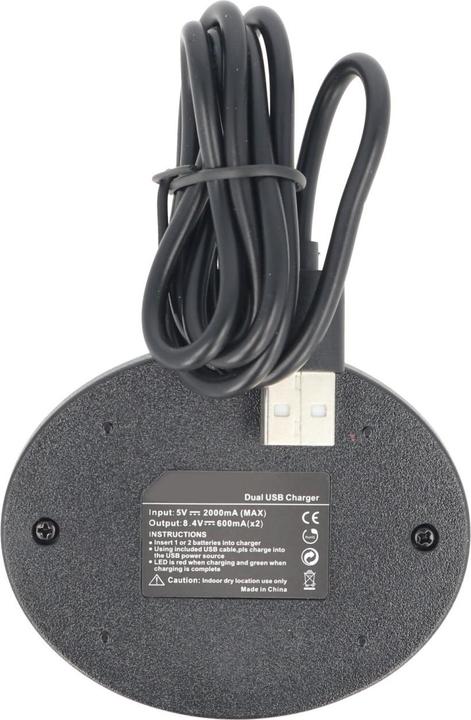 Produktbild XCell 2-Fach USB Ladegerät Fuji Akku NP-W126 (Kamera Akku Ladegerät)