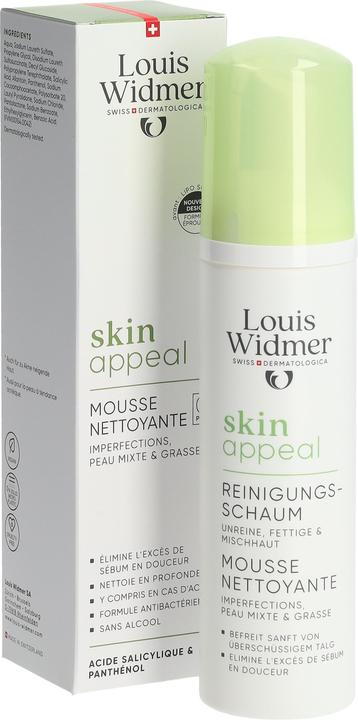Actual product image Widmer Louis Skin Appeal Reinigungsschaum 150 ml (Foam, 150 ml)