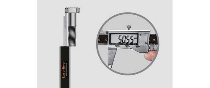 Actual product image Laserliner MetricMaster Plus measuring tool (15 cm)
