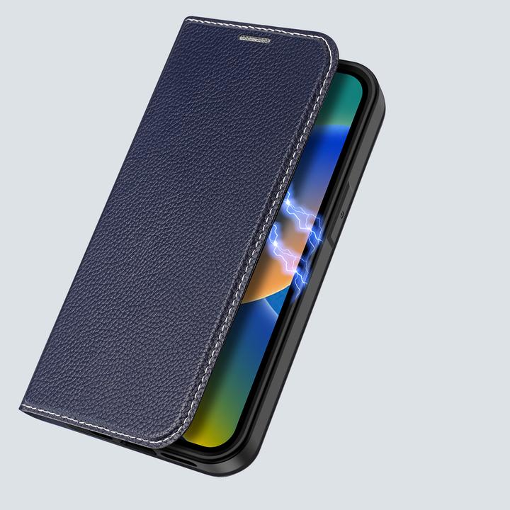 Actual product image Dux Ducis Skin X2 Series Bookcover (Apple iPhone 14 Pro Max)
