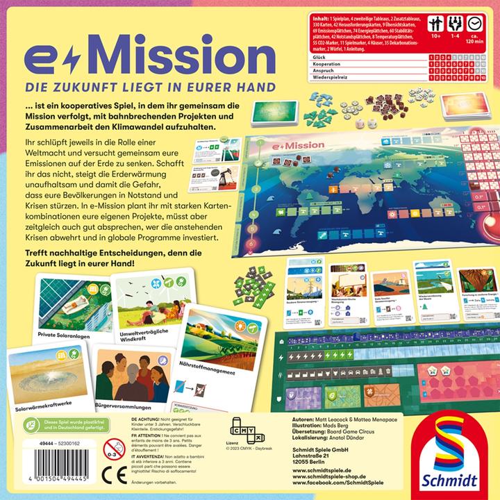 Actual product image Schmidt Spiele e-Mission (German)