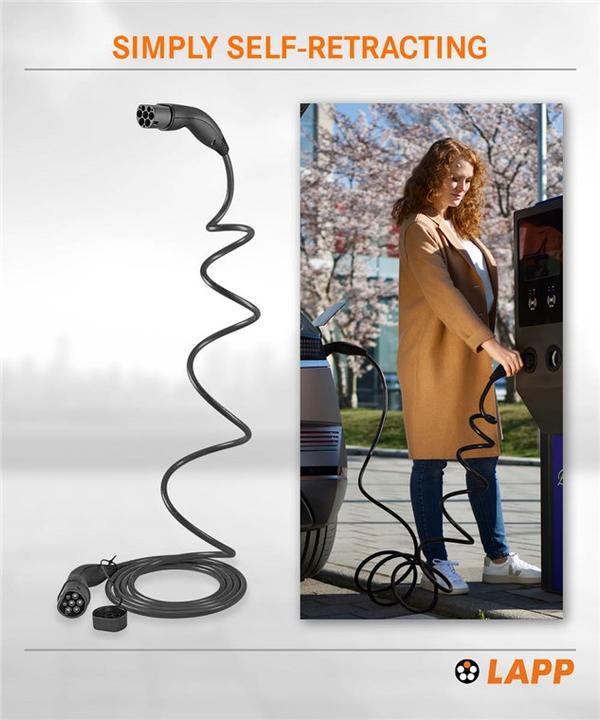 Produktbild Lapp Mobility EV-TYP2 Ladekabel HELIX 3-phasig (Typ 2, 22 kW, 33 A, 5 m)