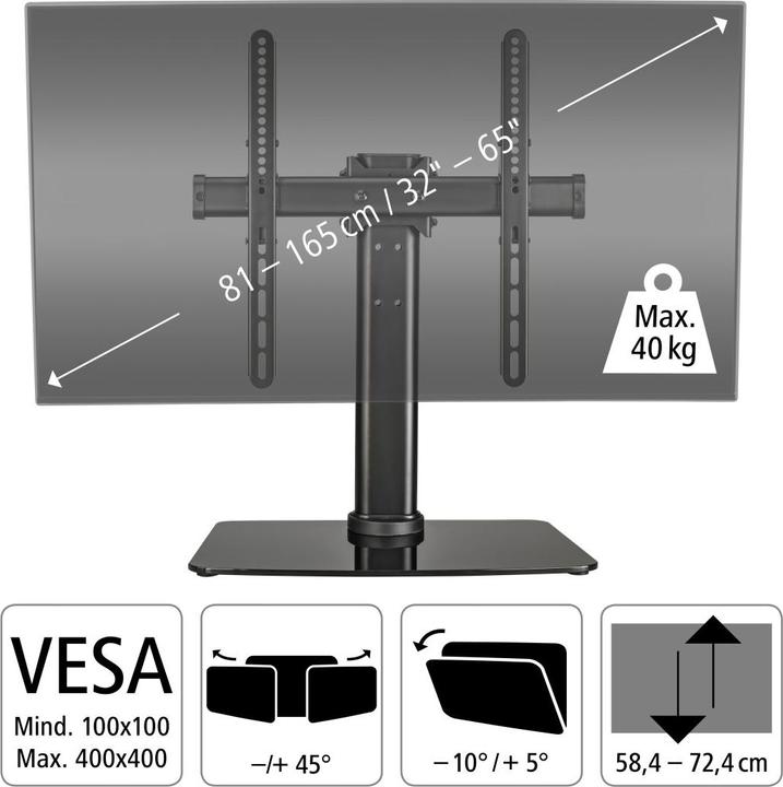 Actual product image Hama Fullmotion, 32" - 65" (Universal, 65", 40 kg)