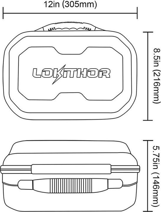 Immagine prodotto Lokithor Custodia di protezione JA EVA per JA301/JA302
