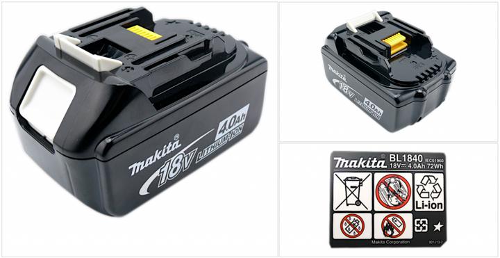Actual product image Makita BL 1840 B (18 V)