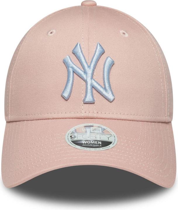Actual product image New Era 9Forty Damen Cap - New York Yankees Rosa Pink Sky