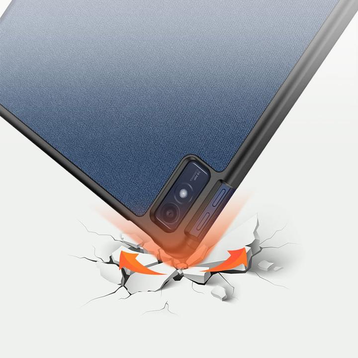 Produktbild Dux Ducis Domo Smart Sleep Case für Lenovo Tab M10 10,6" Tablet – Blau (Lenovo Tab M10)