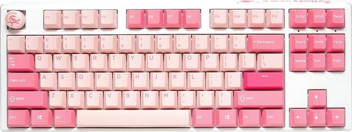 Actual product image Ducky One 3 Gossamer Pink TKL, toetsenbord (US, Cable)