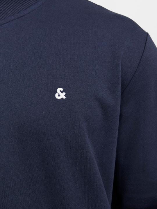 Actual product image Jack & Jones Single-coloured plus size sweatshirt (4XL)