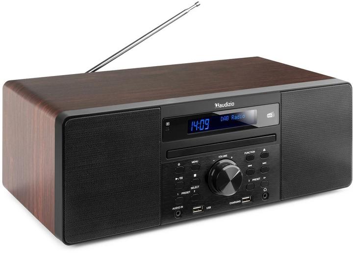 Immagine prodotto Audizio Radio/lettore CD Prato Marrone Scuro (FM, DAB, Bluetooth)