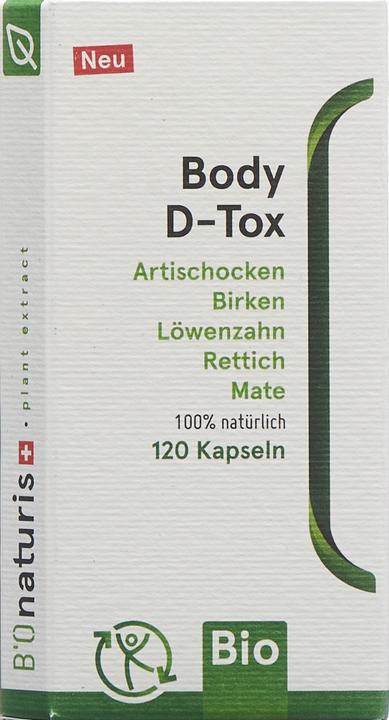 Produktbild B'Onaturis Body D-Tox Bio Kaps (120 Stück, Kapseln, 80 g)