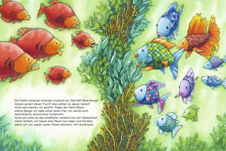 Actual product image Der Regenbogenfisch glaubt nicht alles (German, Marcus Pfister, 2022)