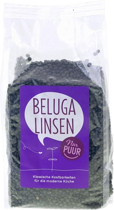 Produktbild Nur PUUR Beluga Linsen schwarz (500 g)