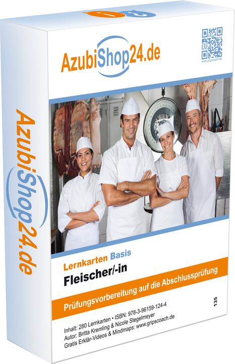 Produktbild Kombi-Paket Lernkarten Fleischer (Deutsch, Michaela Rung-Kraus, Nicole Stegelmeyer, Britta Kremling, 2024)