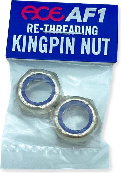 Actual product image Ace Re-Threading Kingpin Nuts (2 Pack)