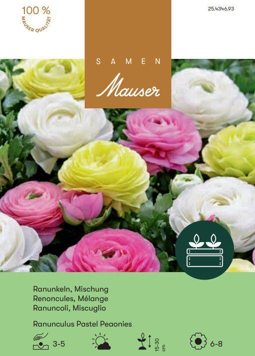 Produktbild Samen Mauser Ranunkeln Mischung (Pflanzensamen)