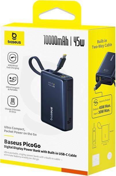 Produktbild Baseus PicoGo (10000 mAh, 45 W, 37 Wh)